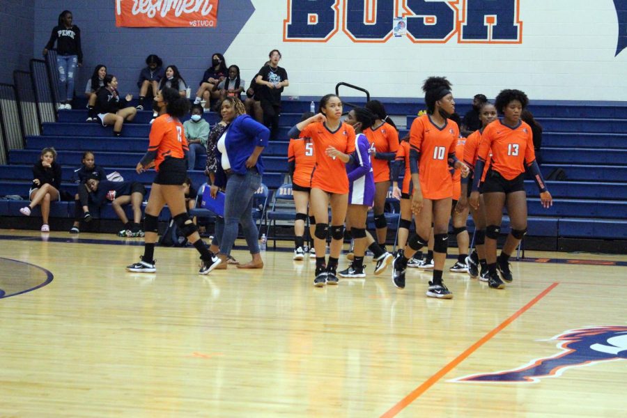 Bush vs. Austin Varsity Volleyball Game 10/21/21
