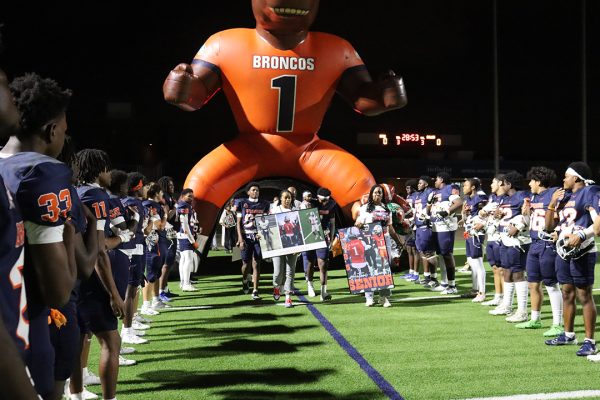 Senior Night for Football, Trainers, and Cheerleaders 11-8-24